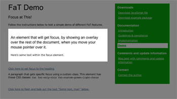 An example image of FaT