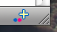 A picture of the Flickr Gallery Plus! statusbar icon