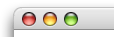 A picture of the icons in the title bar of every window in Mac OS X
