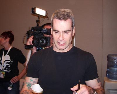 A picture of Henry Rollins in Austin