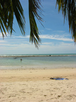 Vy �ver stranden