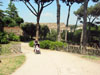 Picture of Me pushing Emilia in the stroller in Palatine