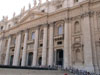 Picture of the front side of St Peter's Basilica