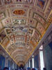 Picture of ceiling in the Vatican Museums